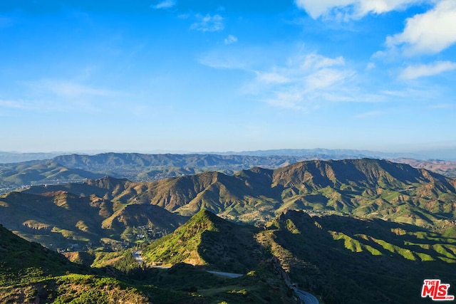 view of mountain view