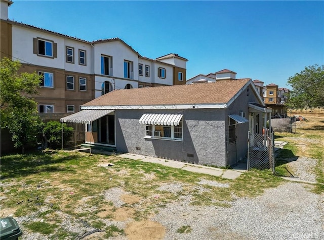 view of rear view of house