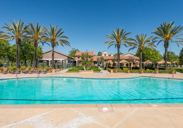 view of swimming pool