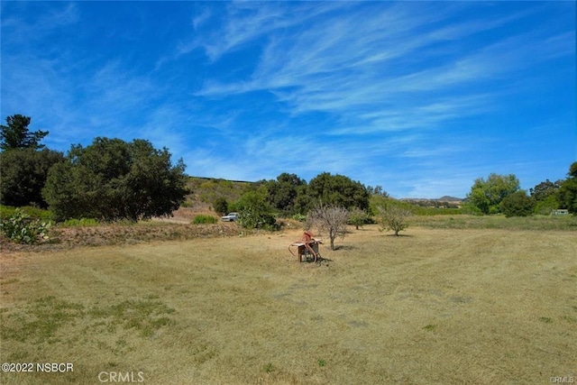 1680 Los Berros Rd, Arroyo Grande, CA 93420 - view of yard featuring a view of countryside
