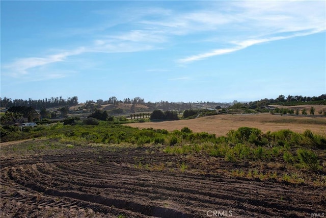 view of nature with a rural view