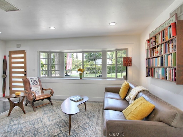 view of sitting room