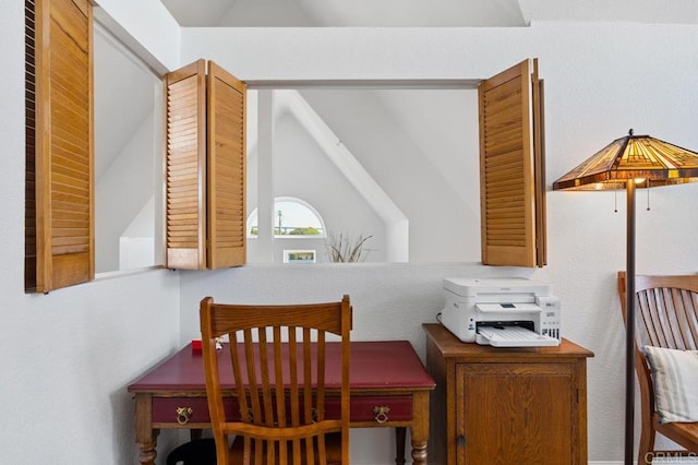 view of dining space