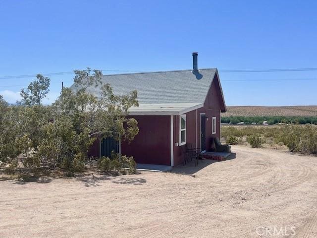 view of side of property