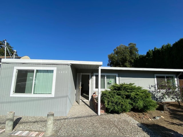 view of manufactured / mobile home