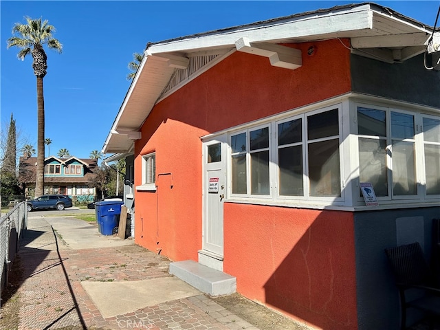 view of property exterior