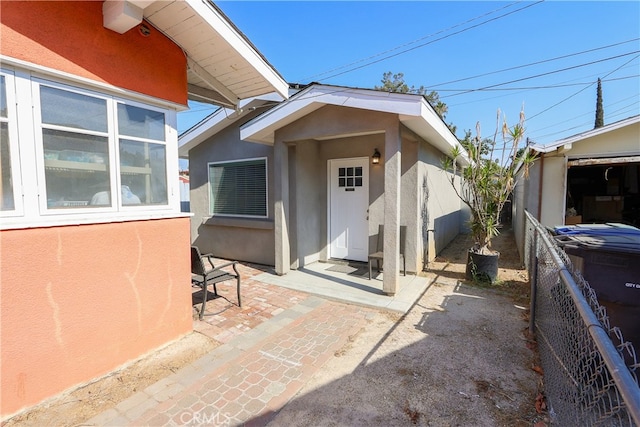 exterior space featuring a patio