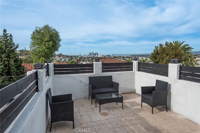 view of patio / terrace with outdoor lounge area