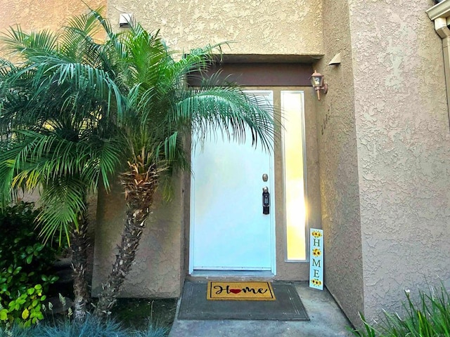 view of property entrance