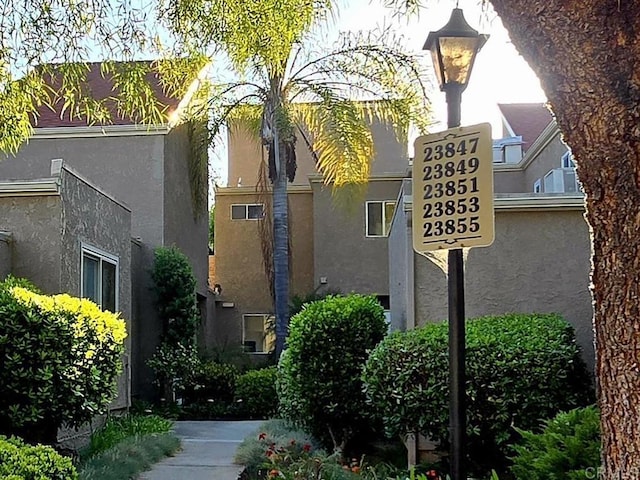 view of side of property