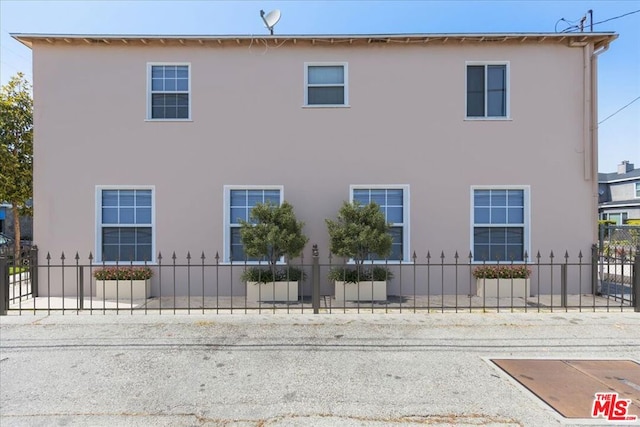 view of rear view of property