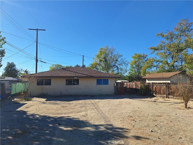 view of rear view of house