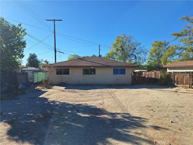 view of rear view of house