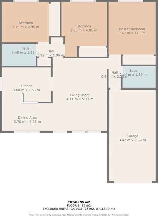 315 S Mistletoe Ave, San Jacinto, CA 92583 - floor plan / room layout