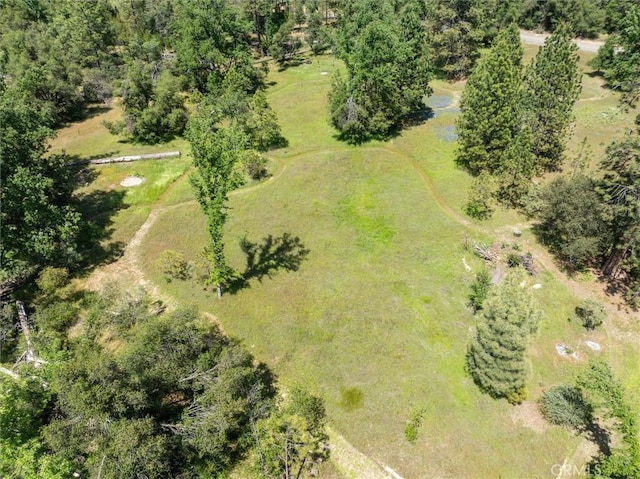 drone / aerial view with a rural view