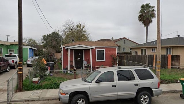 view of bungalow