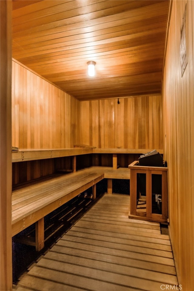 view of sauna / steam room