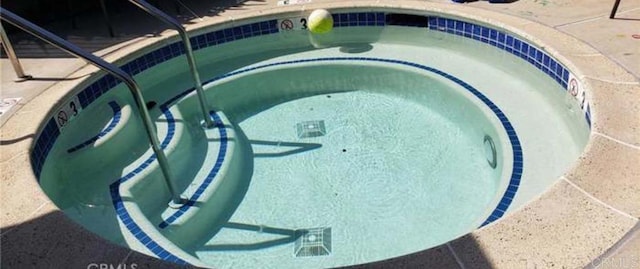 view of pool