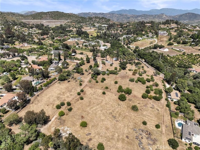3210 Live Oak Park Rd, Fallbrook, CA 92028 - aerial view of property's location featuring a mountain backdrop