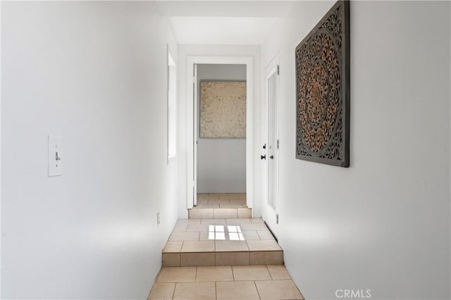3210 Live Oak Park Rd, Fallbrook, CA 92028 - hall with tile patterned floors