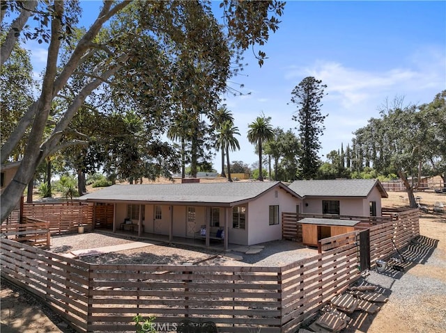 3210 Live Oak Park Rd, Fallbrook, CA 92028 - single story home featuring stucco siding and a patio
