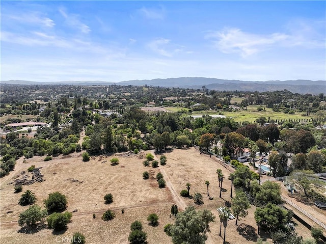 3210 Live Oak Park Rd, Fallbrook, CA 92028 - bird's eye view of a mountain backdrop
