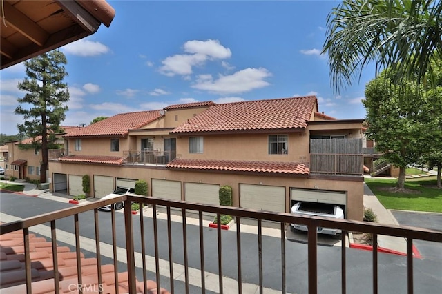 balcony featuring area for grilling