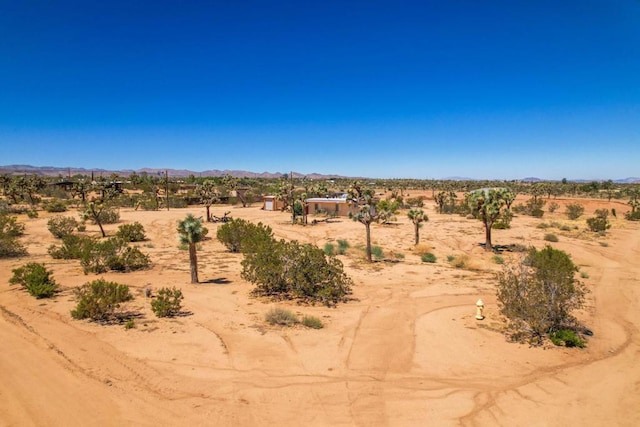 exterior space with a rural view