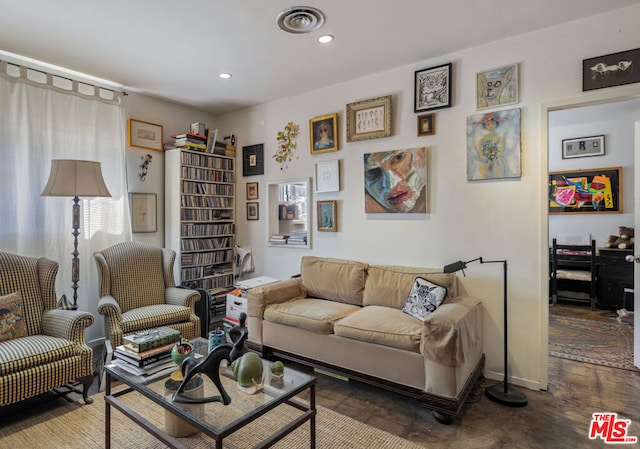 view of living room