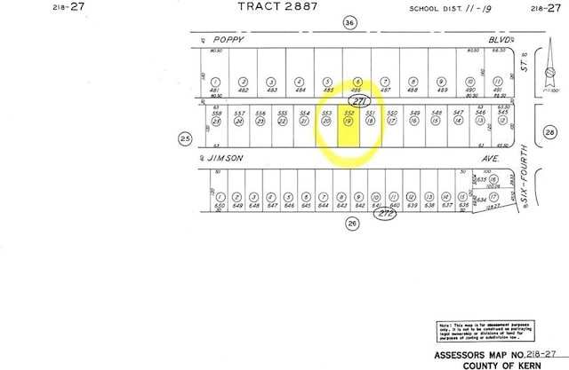 0 Jimson Ave, California City CA, 93505 land for sale