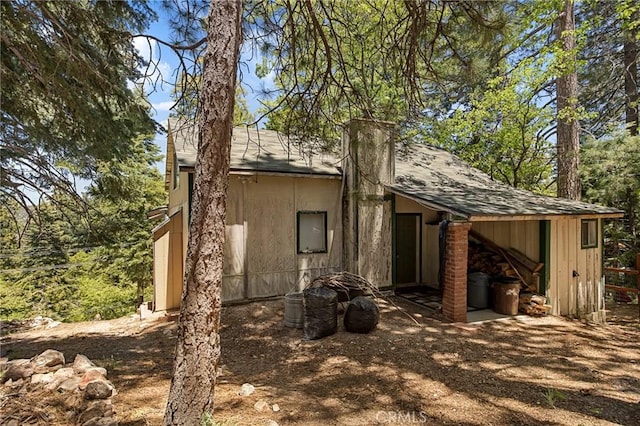 view of rear view of house