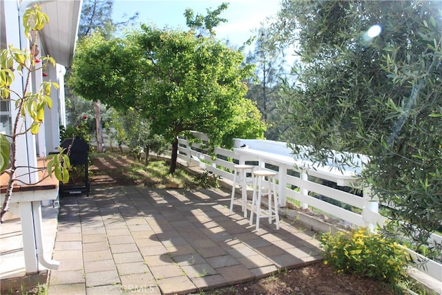 view of patio / terrace