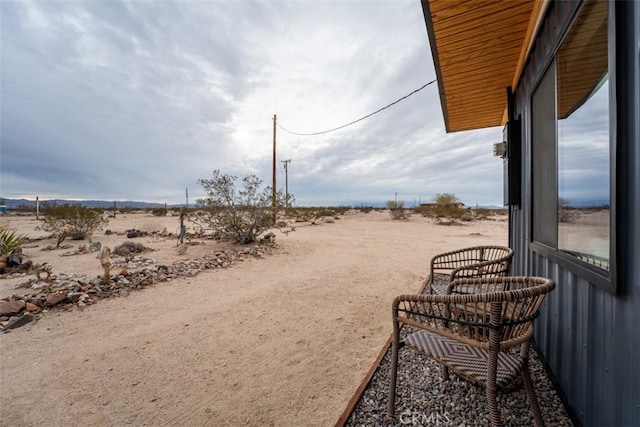 65154 Hoover Rd, Joshua Tree, CA 92252 - view of yard featuring a view of rural / pastoral area
