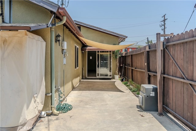 view of patio