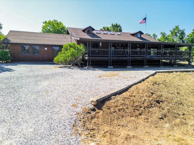 view of front of house