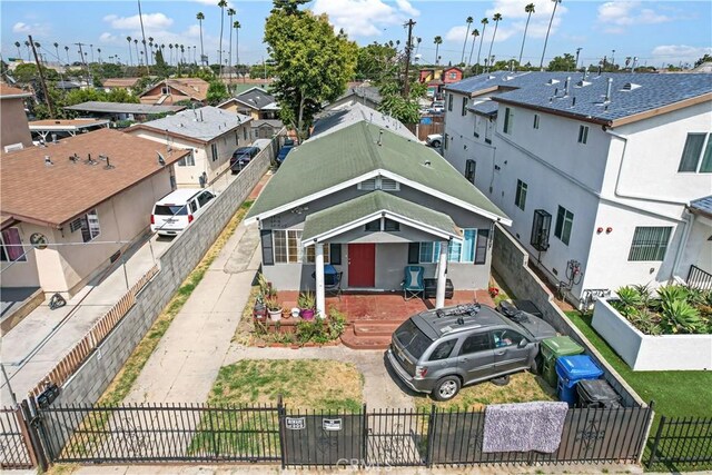 view of birds eye view of property