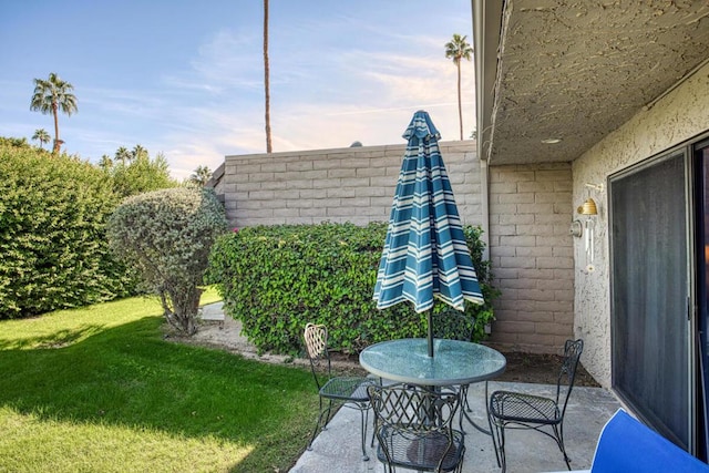 view of patio / terrace