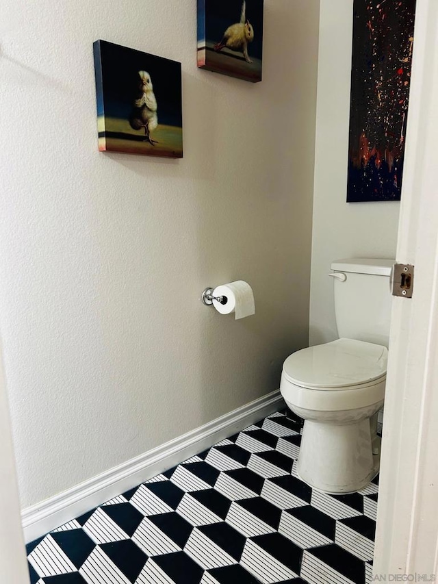 bathroom with toilet