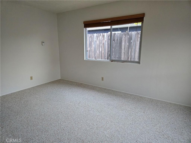 empty room featuring carpet floors