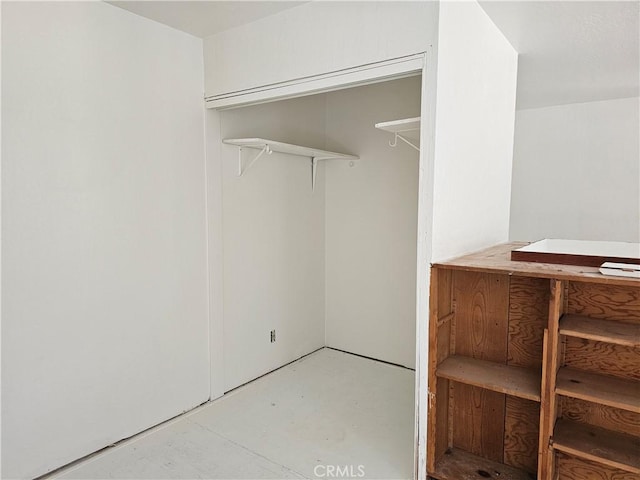 view of closet