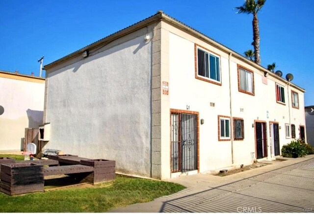 view of rear view of property