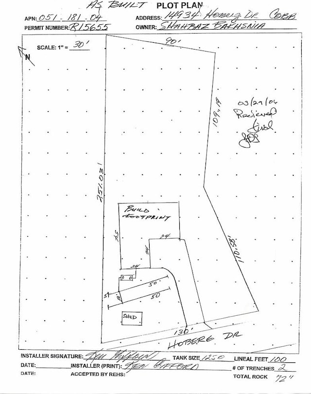 14934 Hoberg Dr, Cobb CA, 95426 land for sale