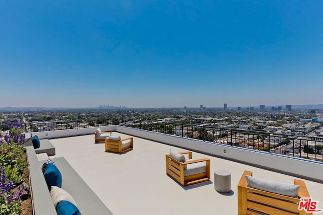 view of patio / terrace with outdoor lounge area