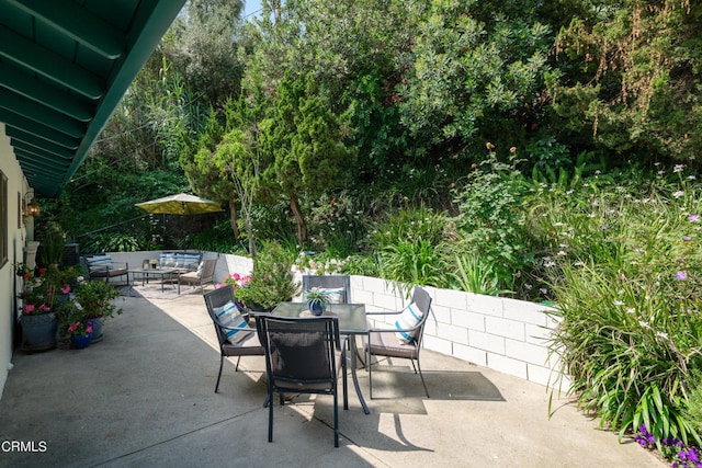 view of patio / terrace