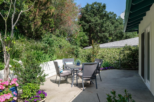 view of patio / terrace