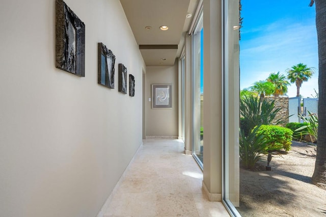 view of hallway