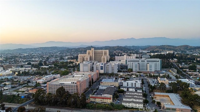 city view featuring a mountain view