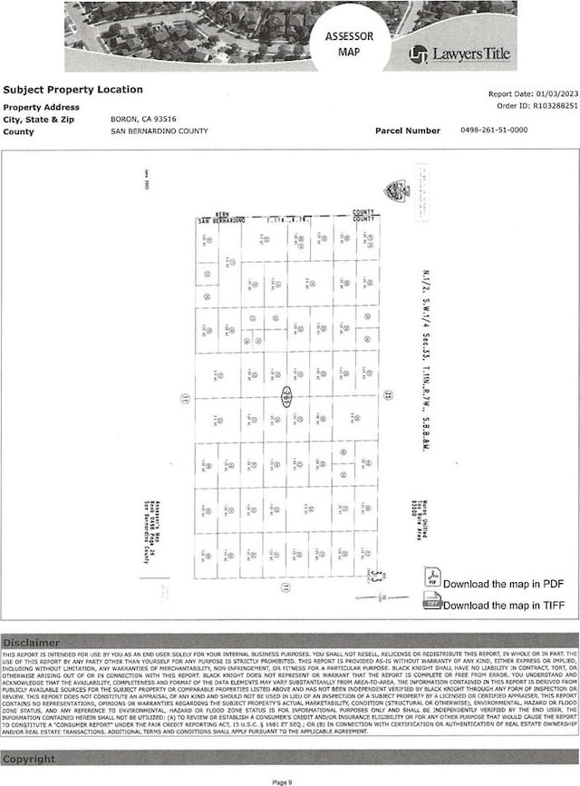 0 None, Boron CA, 93516 land for sale