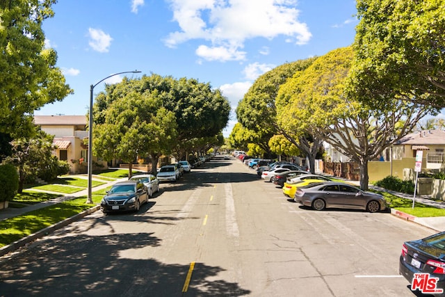 view of street