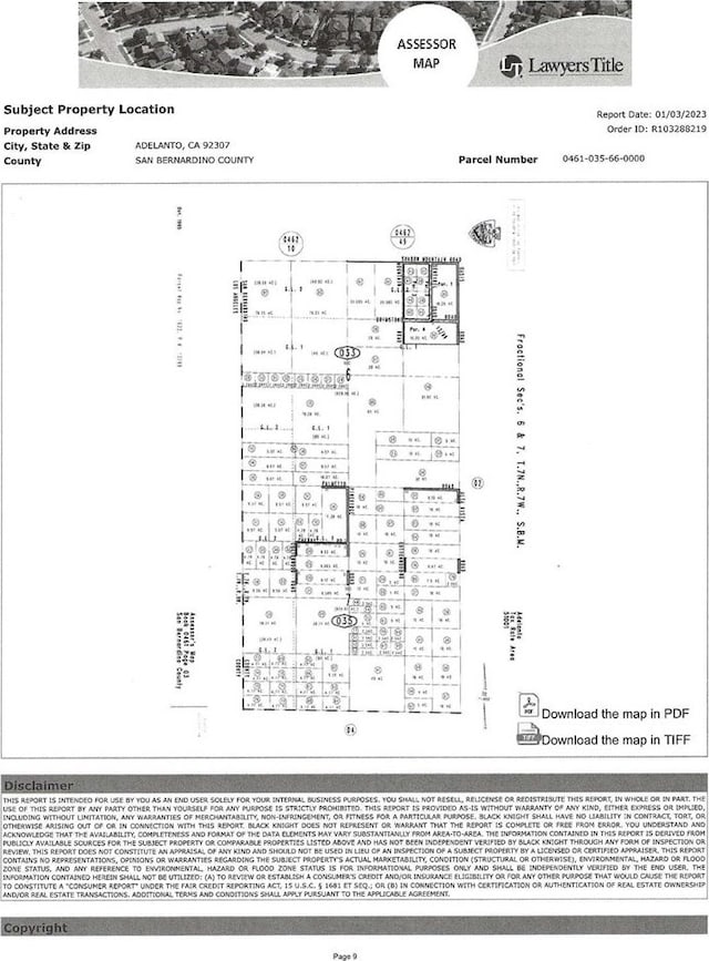 0 None, Adelanto CA, 92301 land for sale